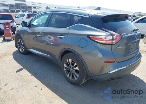 2016 Nissan Murano Sl z USA, uszkodzony, nr VIN 5N1AZ2MG4GN164888